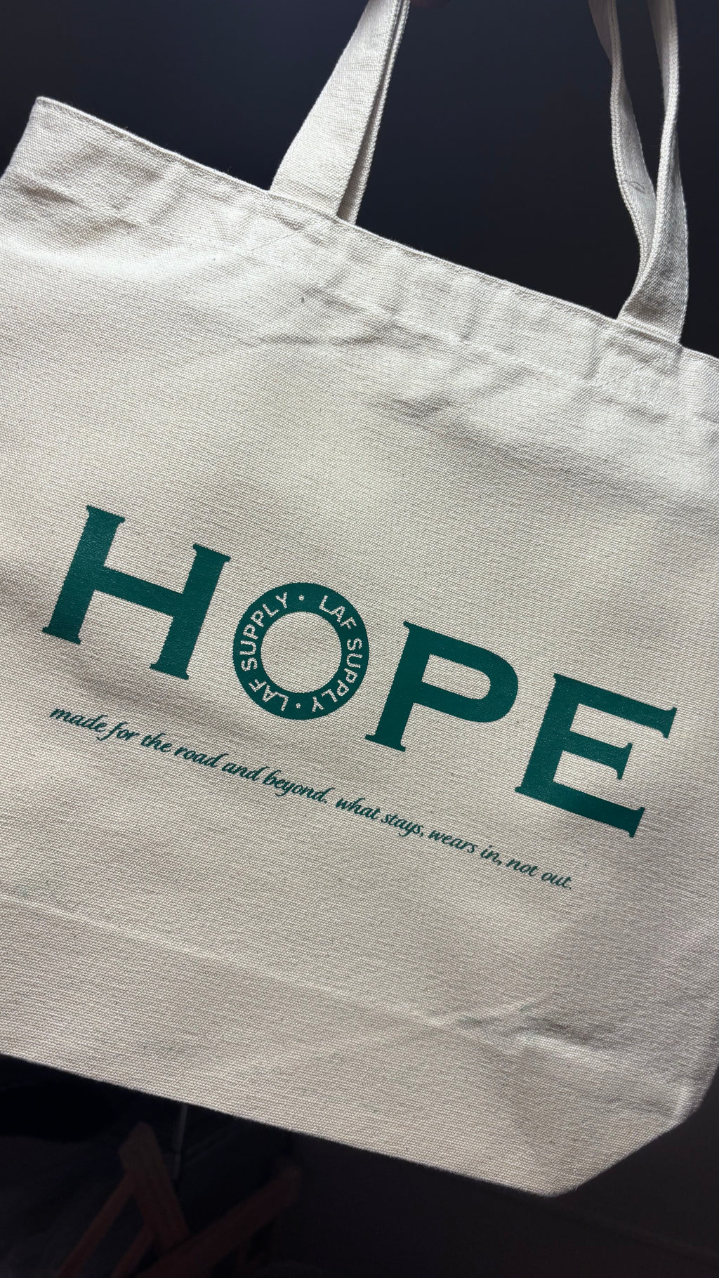 heavy campus tote bag