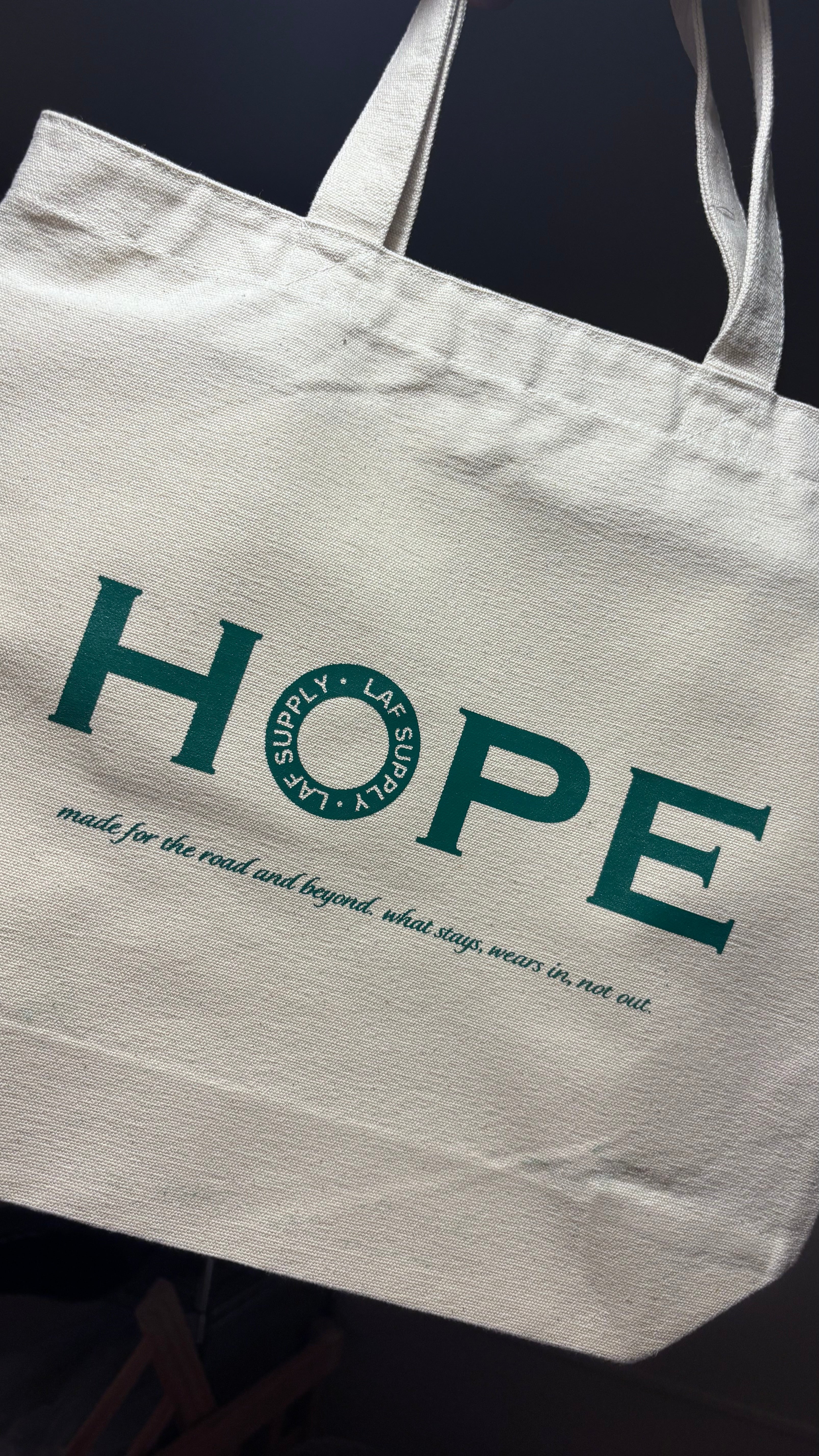 heavy campus tote bag