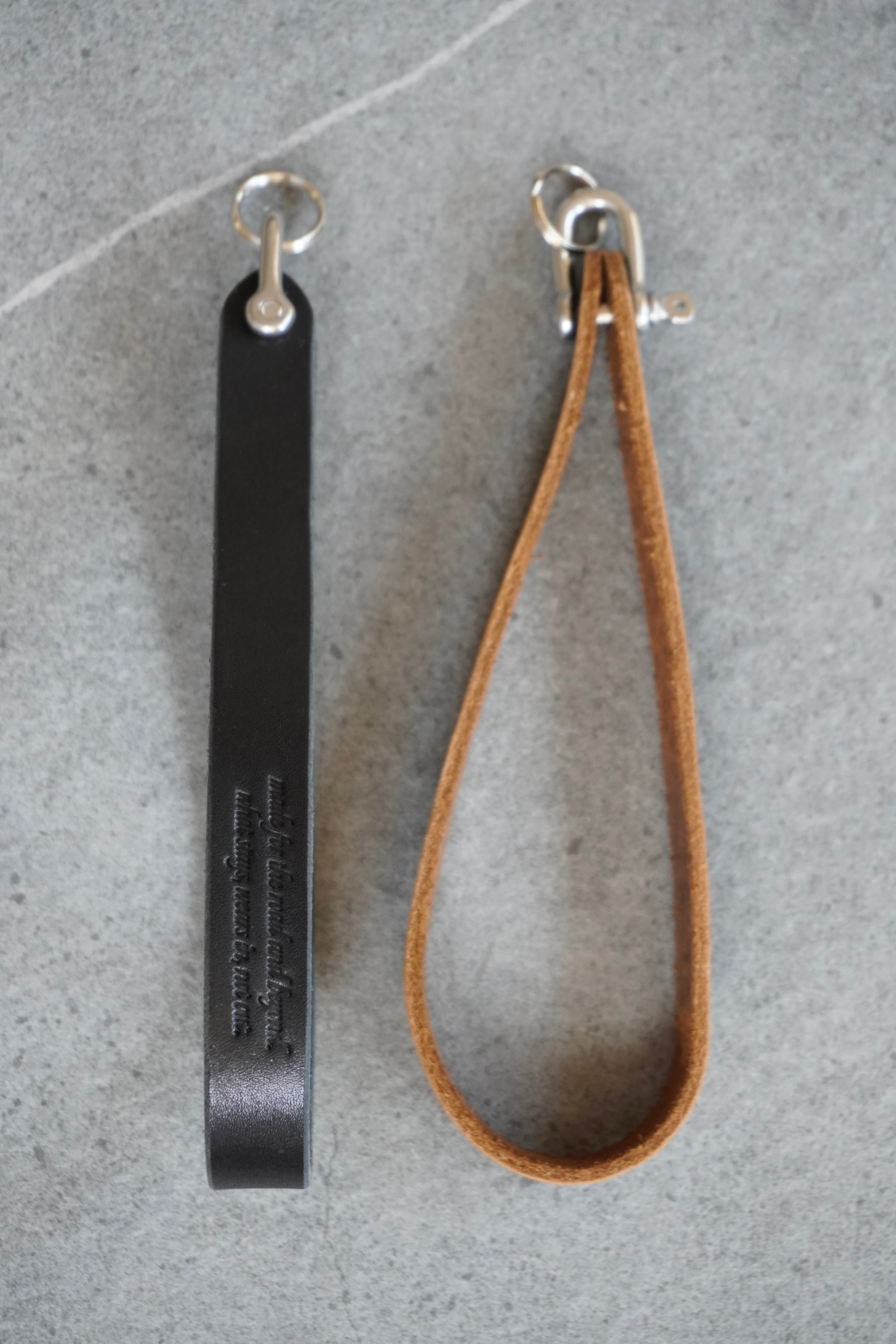 leather loop key ring【M】