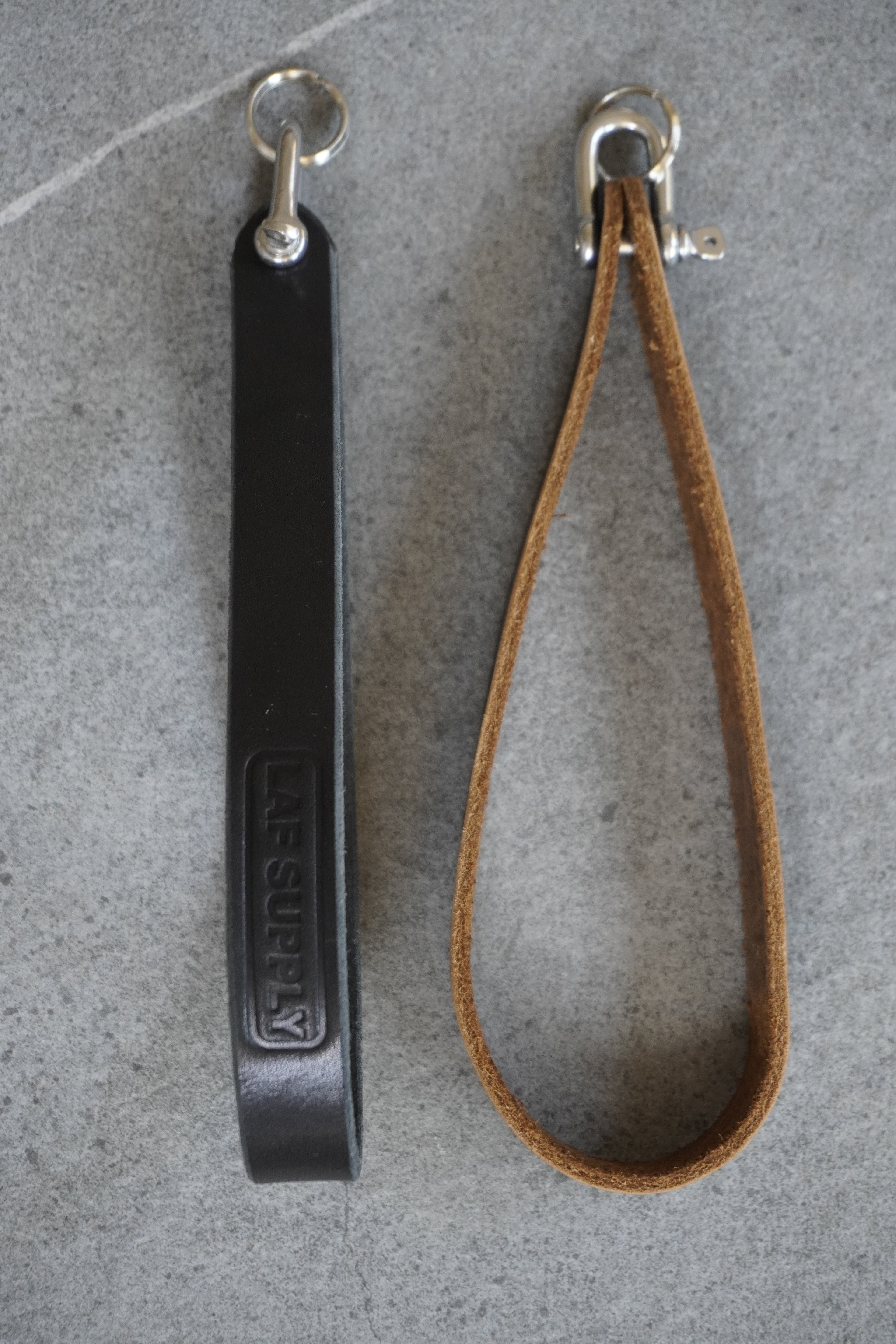 leather loop key ring【M】