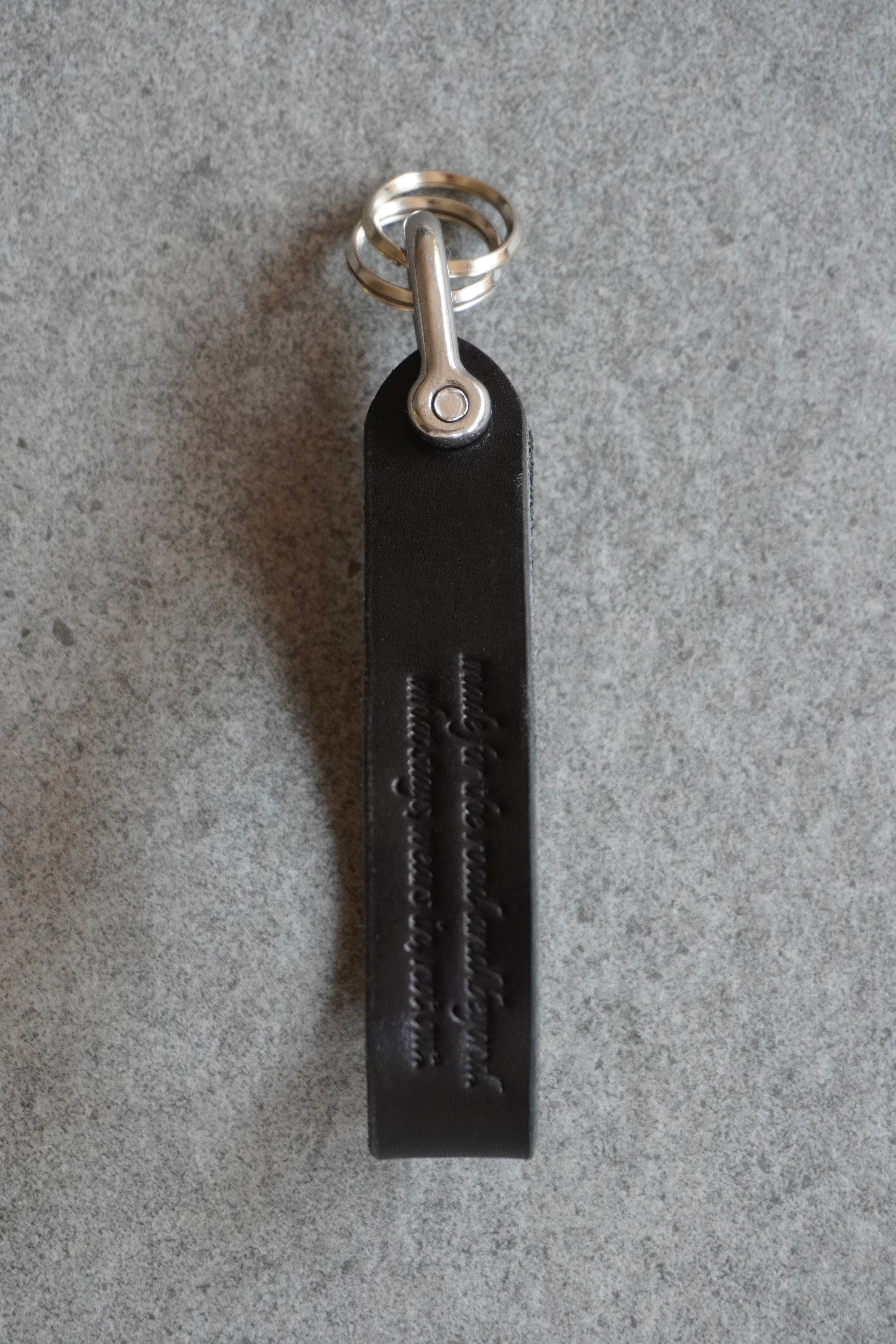 leather loop key ring【S】