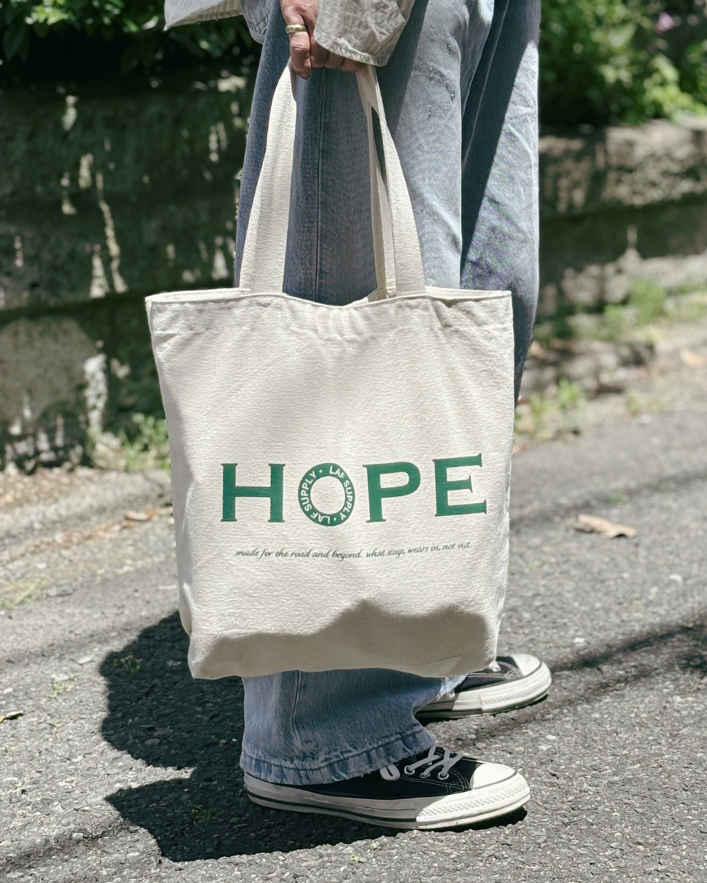 heavy campus tote bag