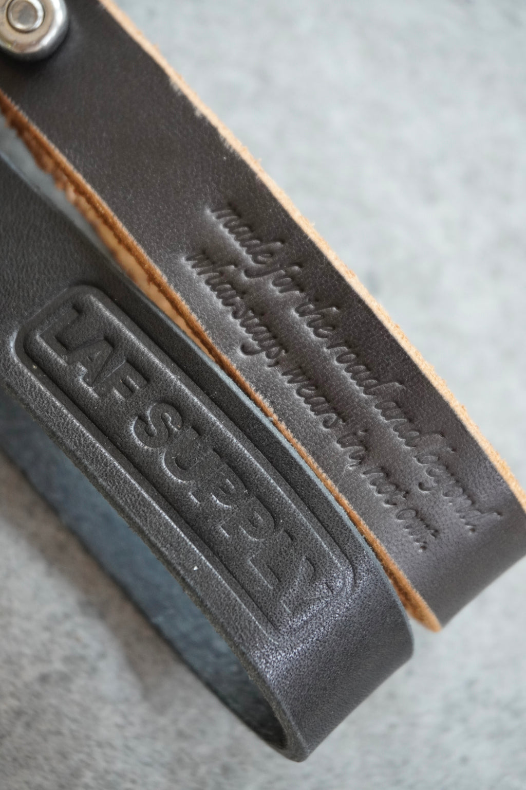 leather loop key ring【S】