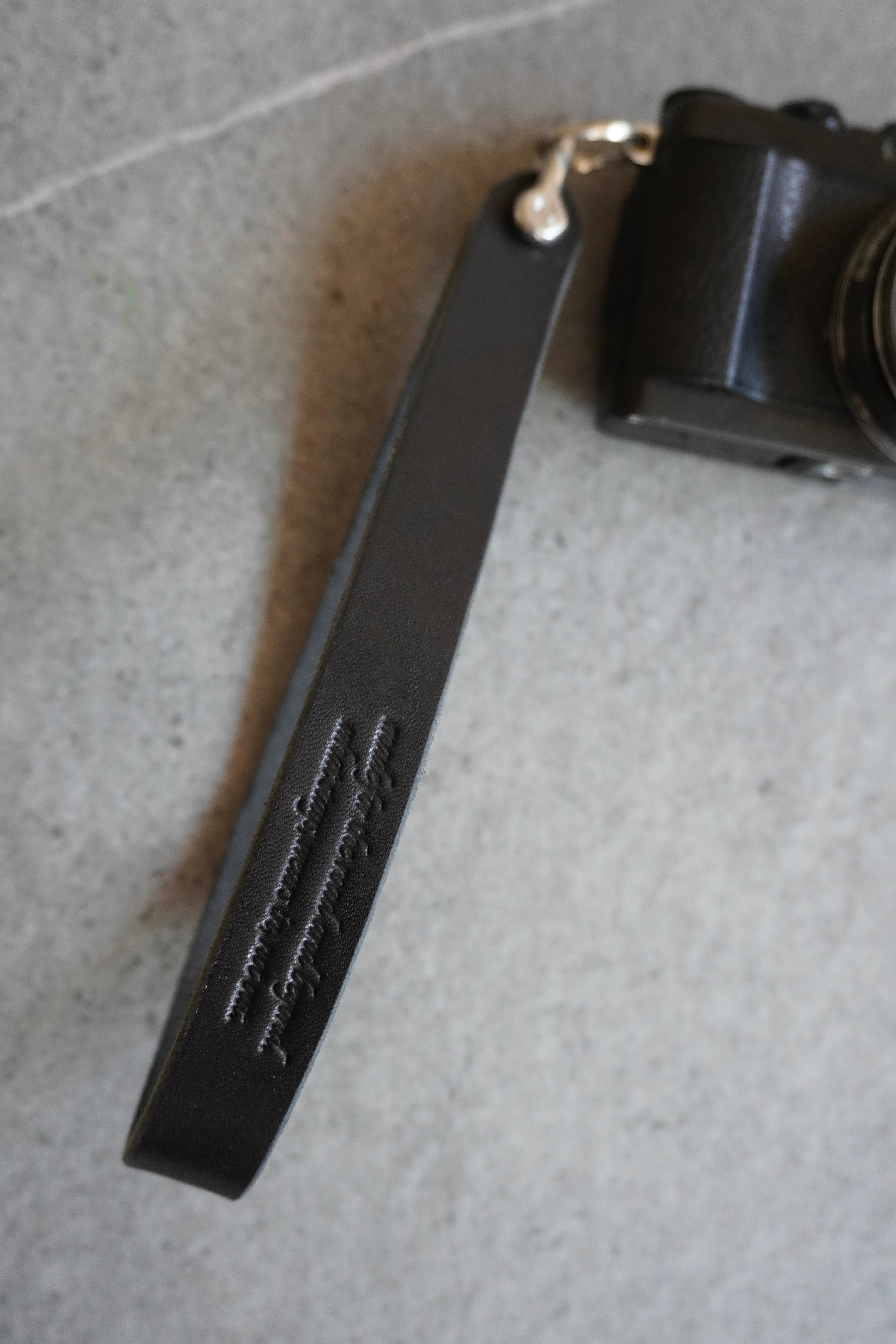 leather loop key ring【M】